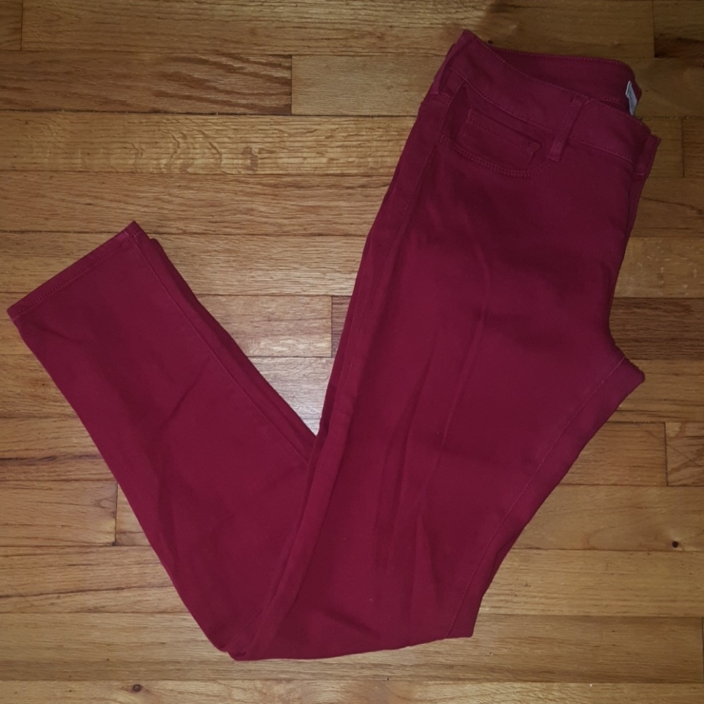 Bullhead Black Colored Jean (Wine)